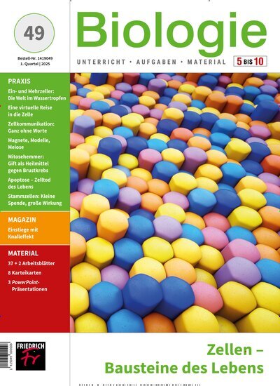 Titelbild der Ausgabe 49/2025 von Biologie 5-10. Diese Zeitschrift und viele weitere Zeitschriften für Pädagogik als Abo oder epaper bei United Kiosk online kaufen.