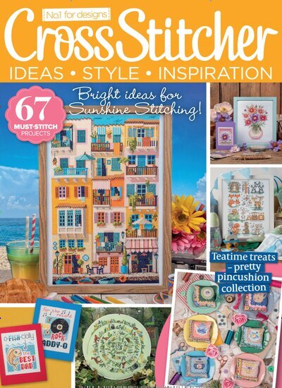 Titelbild der Ausgabe 6/2025 von CrossStitcher. Diese Zeitschrift und viele weitere Modemagazine und DIY-Magazine als Abo oder epaper bei United Kiosk online kaufen.