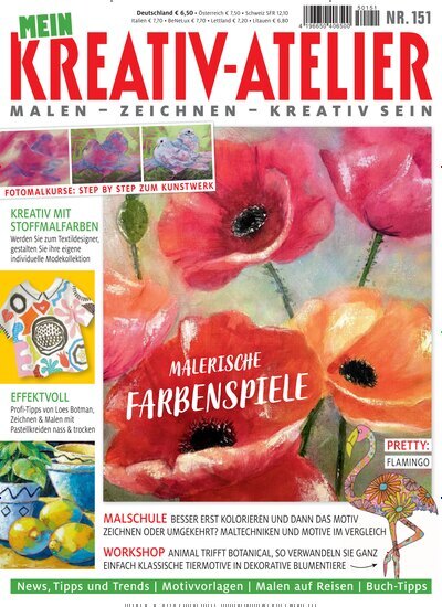 Titelbild der Ausgabe 151/2025 von Mein Kreativ Atelier. Diese Zeitschrift und viele weitere Modemagazine und DIY-Magazine als Abo oder epaper bei United Kiosk online kaufen.
