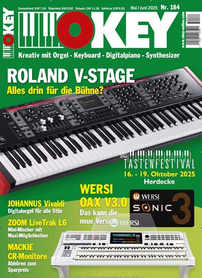Titelbild der Ausgabe 184/2025 von OKEY. Diese Zeitschrift und viele weitere Reisemagazine, Freizeitmagazine und Wissensmagazine als Abo oder epaper bei United Kiosk online kaufen.