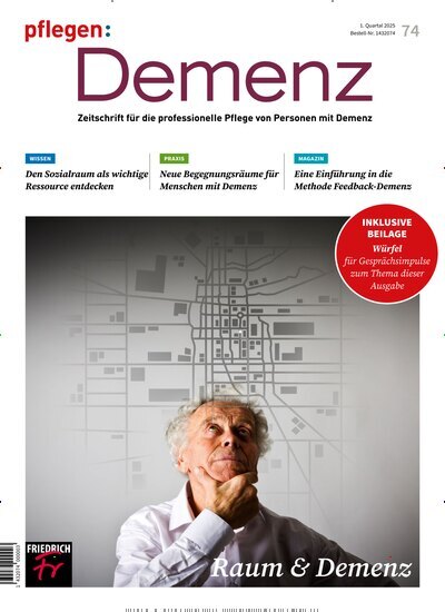 Titelbild der Ausgabe 74/2025 von pflegen Demenz. Diese Zeitschrift und viele weitere Pflegezeitschriften und medizinische Fachzeitschriften als Abo oder epaper bei United Kiosk online kaufen.