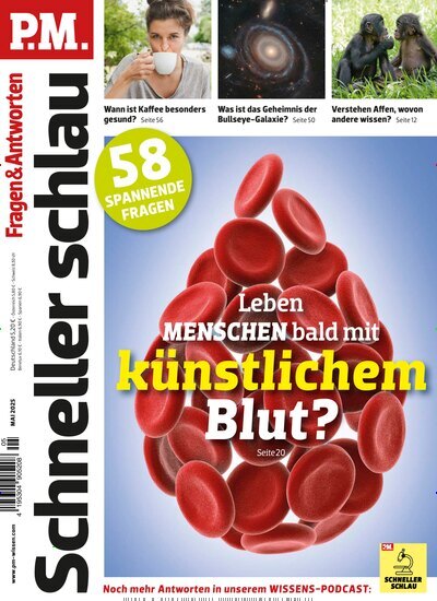Titelbild der Ausgabe 5/2025 von PM Schneller schlau. Diese Zeitschrift und viele weitere Reisemagazine, Freizeitmagazine und Wissensmagazine als Abo oder epaper bei United Kiosk online kaufen.
