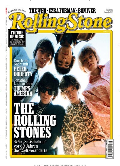 Titelbild der Ausgabe 5/2025 von Rolling Stone. Diese Zeitschrift und viele weitere Reisemagazine, Freizeitmagazine und Wissensmagazine als Abo oder epaper bei United Kiosk online kaufen.