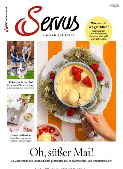 Titelbild der Ausgabe 5/2025 von Servus in Stadt & Land - Österreich. Diese Zeitschrift und viele weitere Gartenzeitschriften und Wohnzeitschriften als Abo oder epaper bei United Kiosk online kaufen.