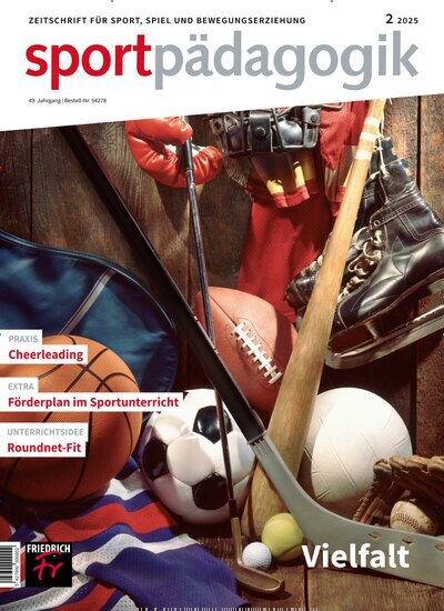 Titelbild der Ausgabe 2/2025 von sportpädagogik. Diese Zeitschrift und viele weitere Zeitschriften für Pädagogik als Abo oder epaper bei United Kiosk online kaufen.