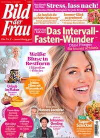 Titelbild der Ausgabe 20/2025 von Bild der Frau. Diese Zeitschrift und viele weitere Frauenzeitschriften als Abo oder epaper bei United Kiosk online kaufen.