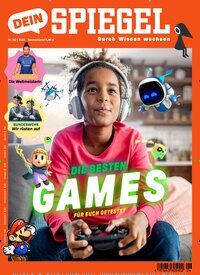 Titelbild der Ausgabe 6/2025 von Dein Spiegel. Diese Zeitschrift und viele weitere Jugendzeitschriften und Kinderzeitschriften als Abo oder epaper bei United Kiosk online kaufen.