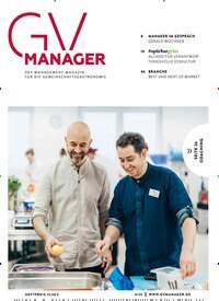 Titelbild der Ausgabe 4/2025 von GVmanager. Diese Zeitschrift und viele weitere Gastronomiezeitschriften, Fashionmagazine, Beautymagazine als Abo oder epaper bei United Kiosk online kaufen.