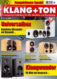Titelbild der Ausgabe 3/2025 von Klang & Ton. Diese Zeitschrift und viele weitere Audiomagazine, Filmmagazine und Fotozeitschriften als Abo oder epaper bei United Kiosk online kaufen.