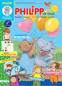 Titelbild der Ausgabe 6/2025 von Philipp die Maus. Diese Zeitschrift und viele weitere Jugendzeitschriften und Kinderzeitschriften als Abo oder epaper bei United Kiosk online kaufen.